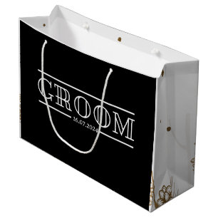 Grand Sac Cadeau Groomsmen Bachelor Party Personnalisé