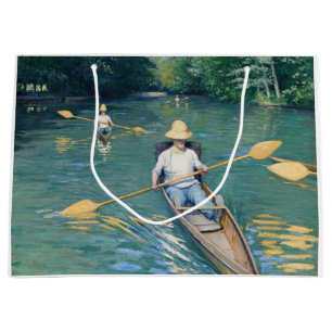 Grand Sac Cadeau Gustave Caillebotte - Skiffs on the Yerres