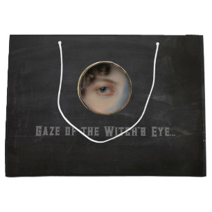 Grand Sac Cadeau Halloween Macabre Déplaisant Witch Eye