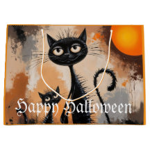 Halloween Petit Chat Gros Chat