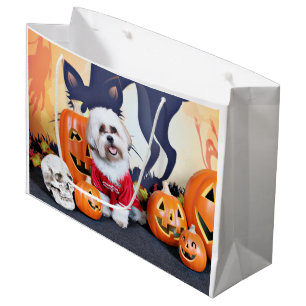 Grand Sac Cadeau Halloween - Shih Tzu - Jhanggoon