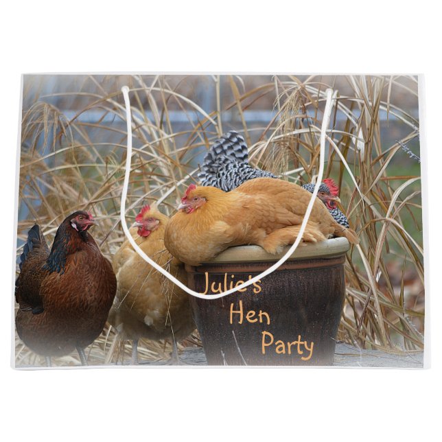 Grand Sac Cadeau Hen Party (Devant)