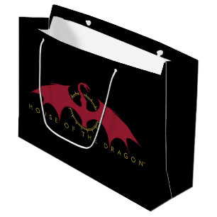 Grand Sac Cadeau HOUSE of the Dragon   Dragon Graphic