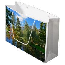 Idéal de l'étang d'automne