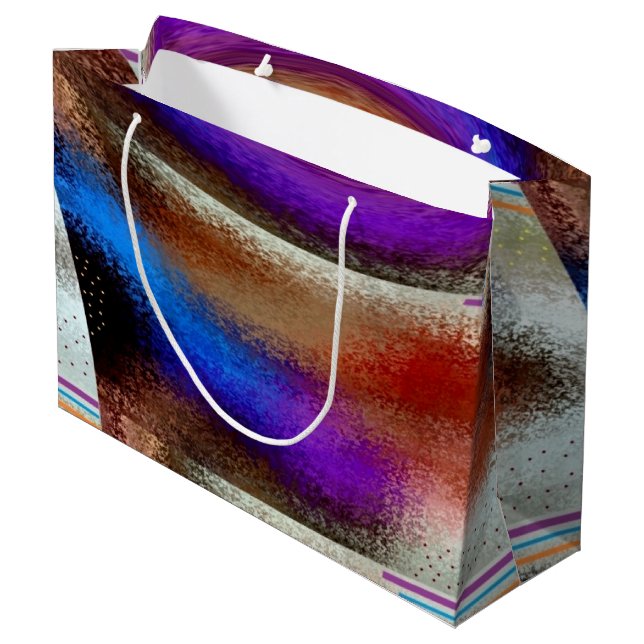 Grand sac cadeau "imaginatif" (Dos Angle)