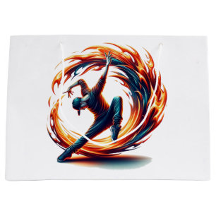 Grand Sac Cadeau Inferno Spin - Stimuler l'esprit de Breakdance