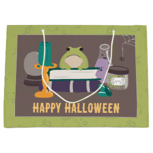 Grand Sac Cadeau Ingrédients sorciers Halloween