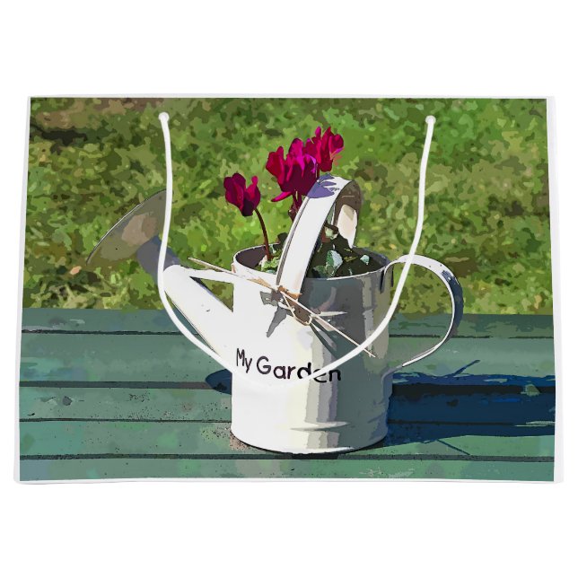 GRAND SAC CADEAU JARDIN (Devant)