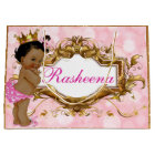 Joli en rose princesse africaine rose et or