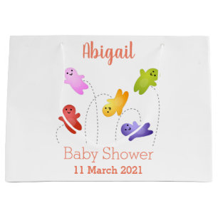 Grand Sac Cadeau Jolie gelée bébés bonbons bonbons dessin animé