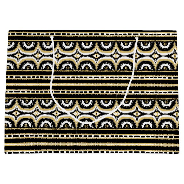 Grand Sac Cadeau Joyeux Kwanzaa (Devant)