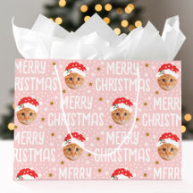 Joyeux Noël Père Noël Photo Mignonne Visage rose
