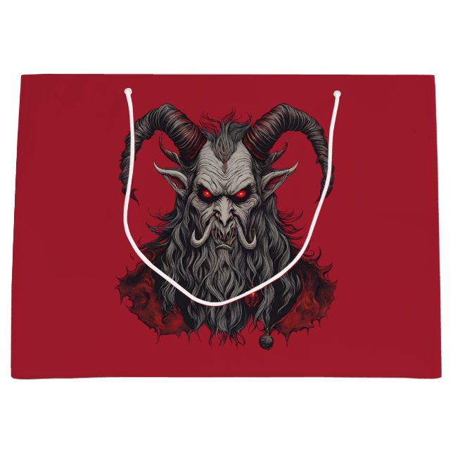 Grand Sac Cadeau Krampus (Devant)