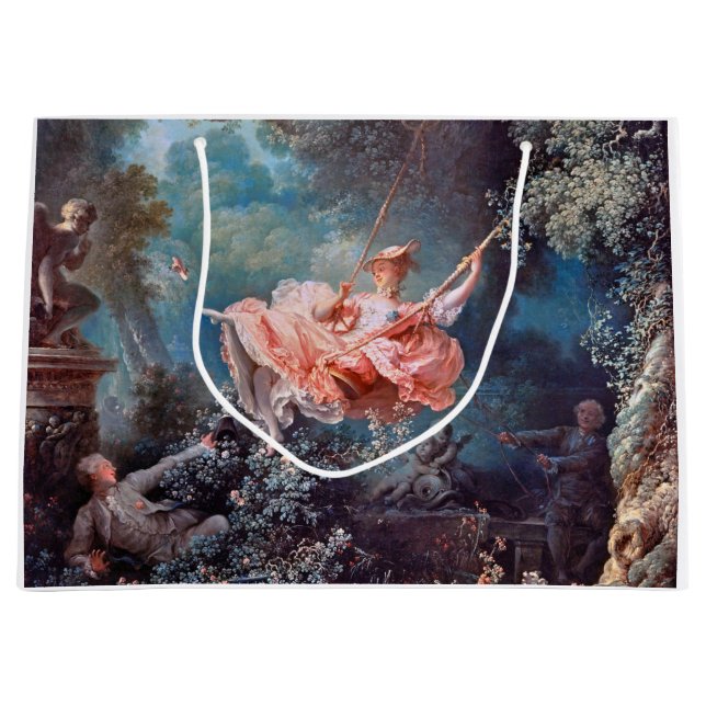 Grand Sac Cadeau La Coupe, Fragonard (Devant)