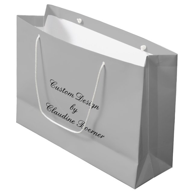Grand Sac Cadeau La coutume d'artiste de Crafter d'habillement de (Devant Angle)