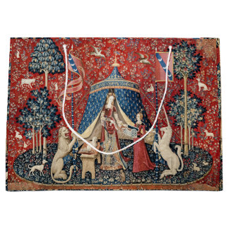 Grand Sac Cadeau La Dame et l'Unicorne, À mon seul désir