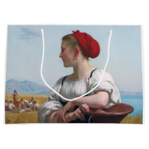 Grand Sac Cadeau La Moissonneuse, Bouguereau