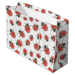 Grand Sac Cadeau Ladybugs