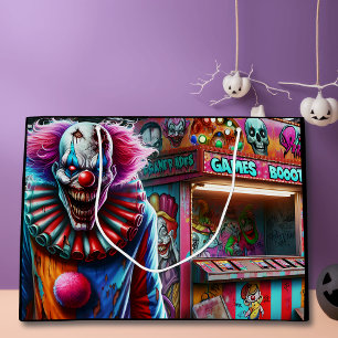 Grand Sac Cadeau Laissons les Jeux commencer Fête d'Halloween