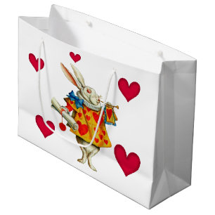 Grand Sac Cadeau Lapin blanc 1