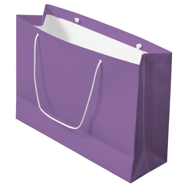 Grand Sac Cadeau Lavande (Devant Angle)