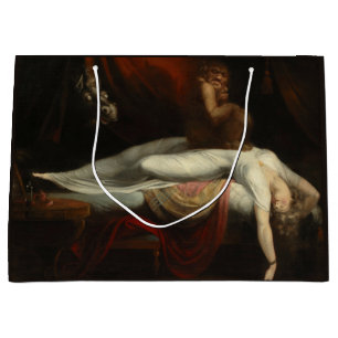 Grand Sac Cadeau Le cauchemar (par Henry Fuseli)