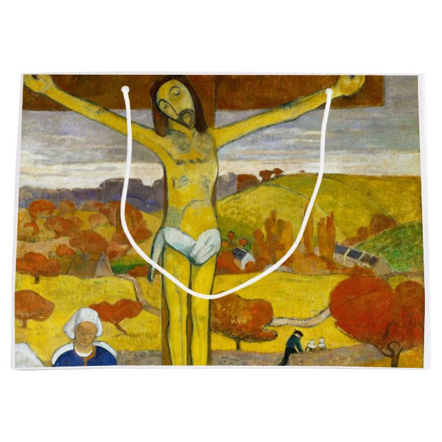 Grand Sac Cadeau Le Christ Jaune, Gauguin (Devant)
