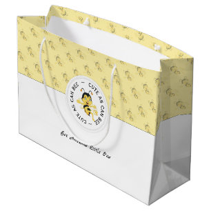 Grand Sac Cadeau Le Dessin Dessin Le Plus Mignon Possible Monogram