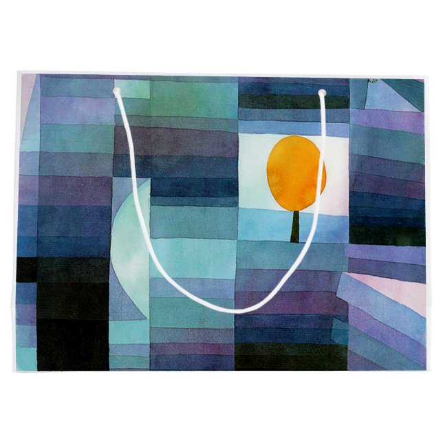 Grand Sac Cadeau Le Messager d'Automne, Klee (Dos)