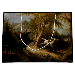 Grand Sac Cadeau Légende du Fantôme d'Halloween du Cavalier sans Tê