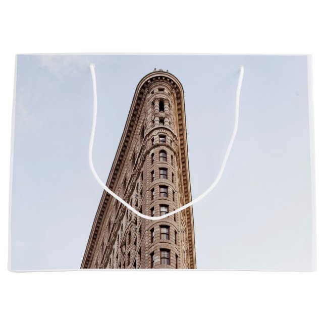 Grand Sac Cadeau l'emblématique bâtiment de la flatiron (Devant)