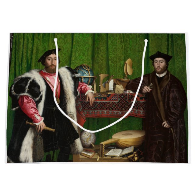 Grand Sac Cadeau Les Ambassadeurs, Holbein the Younger (Devant)