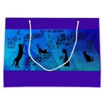 Les chats sont comme la musique : Portées de musiq
