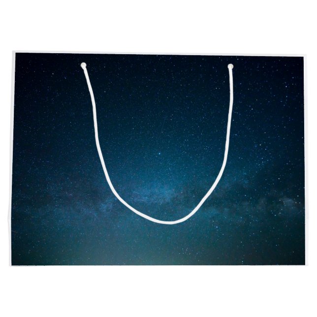 Grand Sac Cadeau Les étoiles de nuit (Dos)