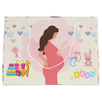 Grand Sac Cadeau Les mères attendues