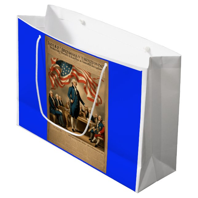 Grand Sac Cadeau Liberty Edit (Devant Angle)