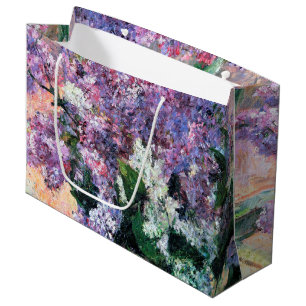 Grand Sac Cadeau Lilacs dans une fenêtre, Mary Cassatt