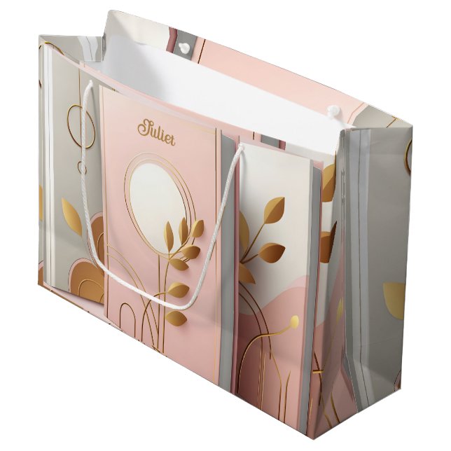 Grand Sac Cadeau livre de lecture (Devant Angle)