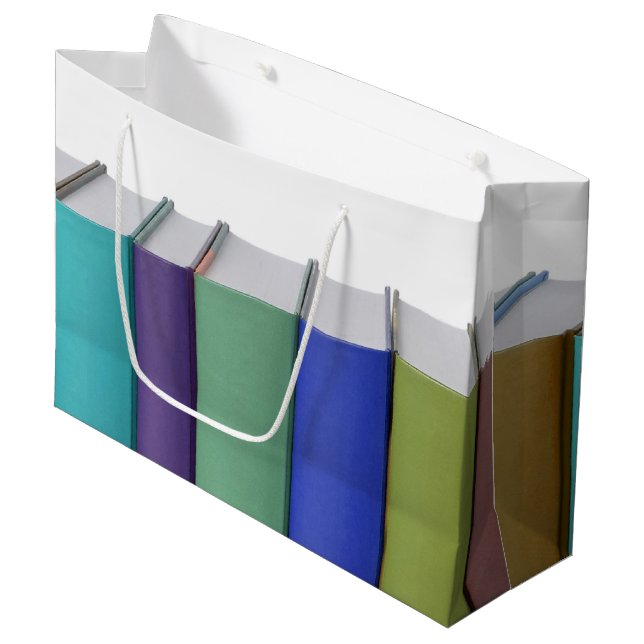 Grand Sac Cadeau Livres (Devant Angle)