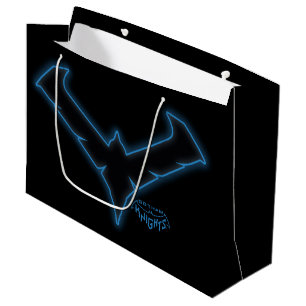 Grand Sac Cadeau Logo de nuit Gotham Knights