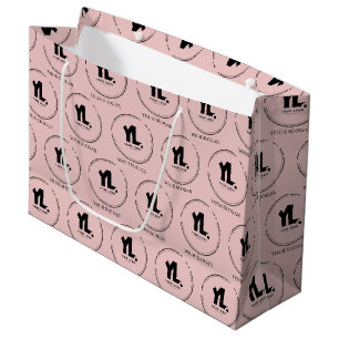 Grand Sac Cadeau Logo d'entreprise personnalisé professionnel