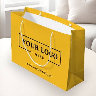 Grand Sac Cadeau Logo d'entreprise personnalisé Promotionnel Shoppi