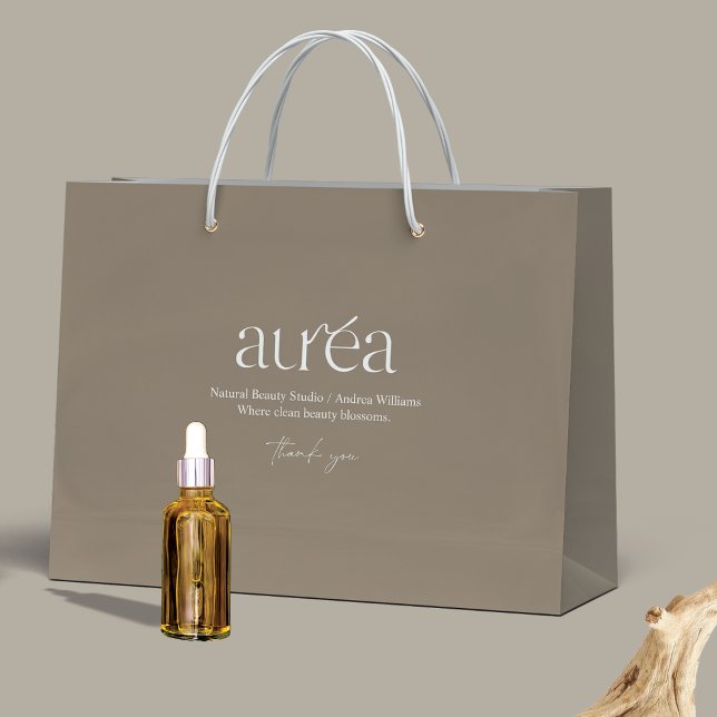 Grand Sac Cadeau Logo moderne - Magasin cosmétique (Créateur téléchargé)