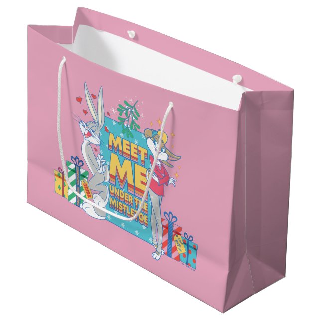 Grand Sac Cadeau LOONEY TUNES™ | Rencontrez-moi sous la souris (Devant Angle)