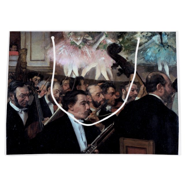 Grand Sac Cadeau L'Orchestre à l'Opéra, Edgar Degas (Devant)