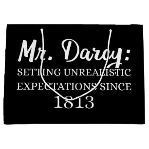 Grand Sac Cadeau M. Darcy : Attentes irréalistes depuis 1813 II