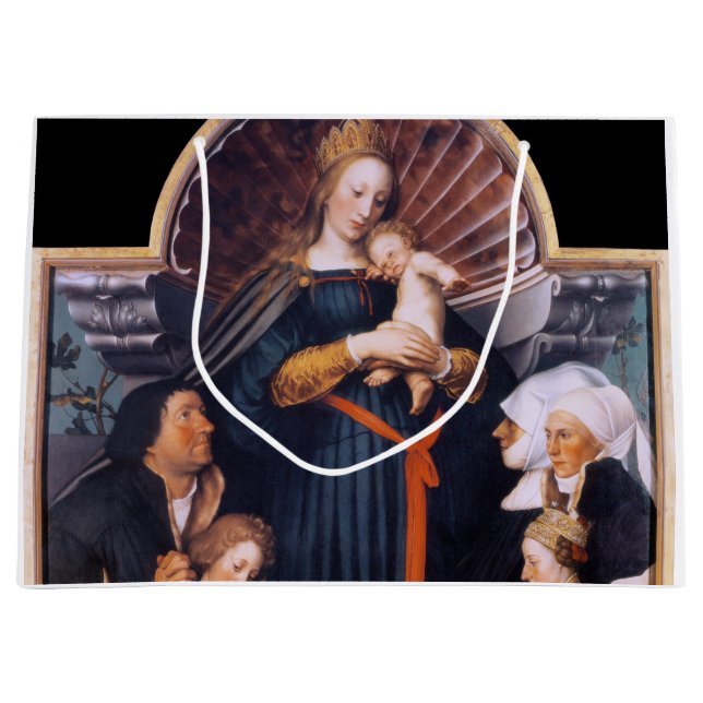 Grand Sac Cadeau Madonna, Holbein the Younger (Devant)