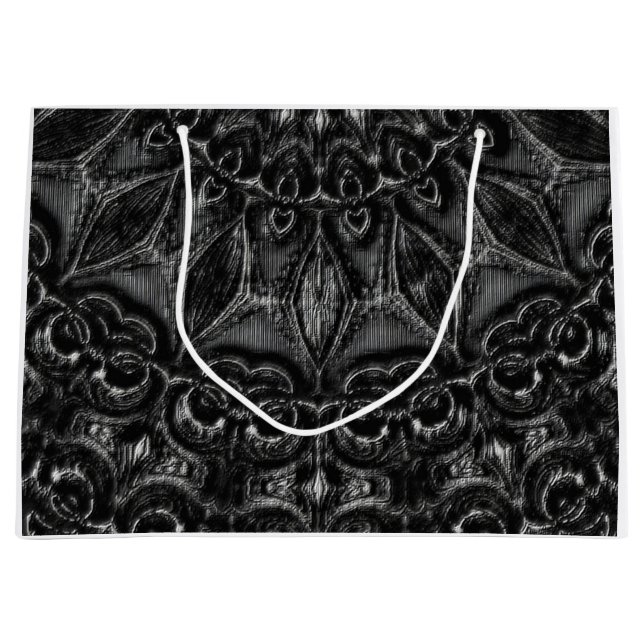 Grand Sac Cadeau Mandala (Devant)