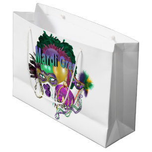 Grand Sac Cadeau Mardi Gras