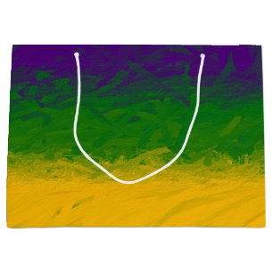Grand Sac Cadeau Mardi Gras Gradient